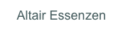 Altair Essenzen